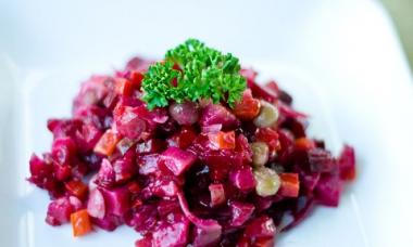 Vinegrets bez kartupeļiem - diētisks ēdiens